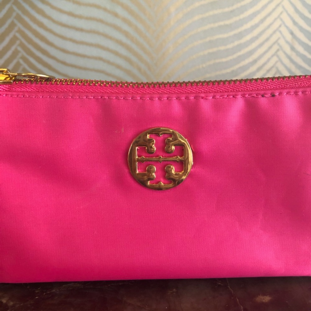 Hot pink,small cosmetic bag or wallet
